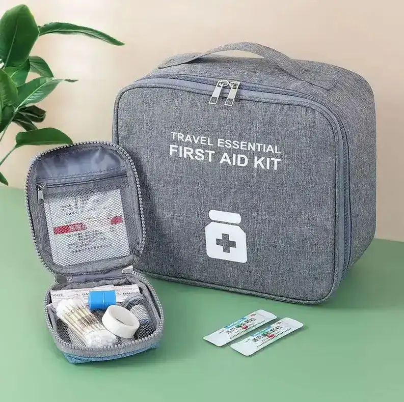 Home First Aid Kit Large Capacity Empty Medicine