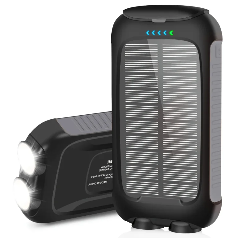 10000mAh Solar Power Bank Portable Waterproof Fast Charge - Image 8
