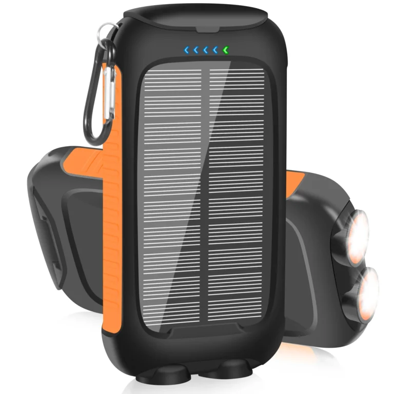 10000mAh Solar Power Bank Portable Waterproof Fast Charge - Image 9