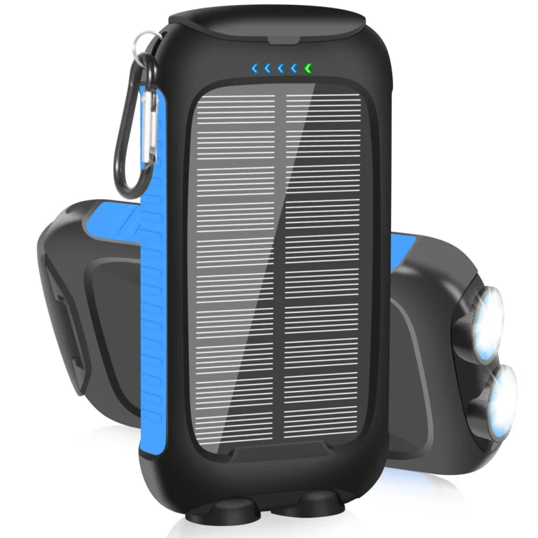 10000mAh Solar Power Bank Portable Waterproof Fast Charge - Image 7