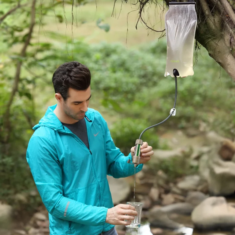 Outdoor Portable Gravity Water Filter System