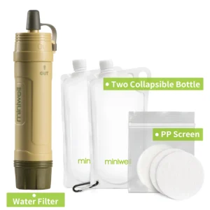 Portable Survival Outdoor Water Filter for Camping