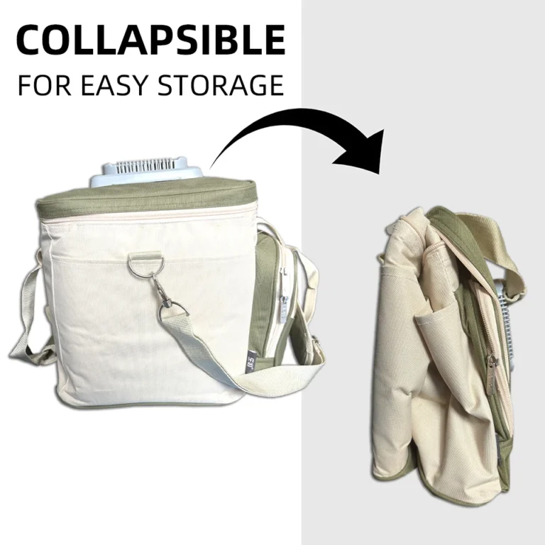 33L Portable Foldable Car Refrigerator Electric Cooler Bag - Image 5