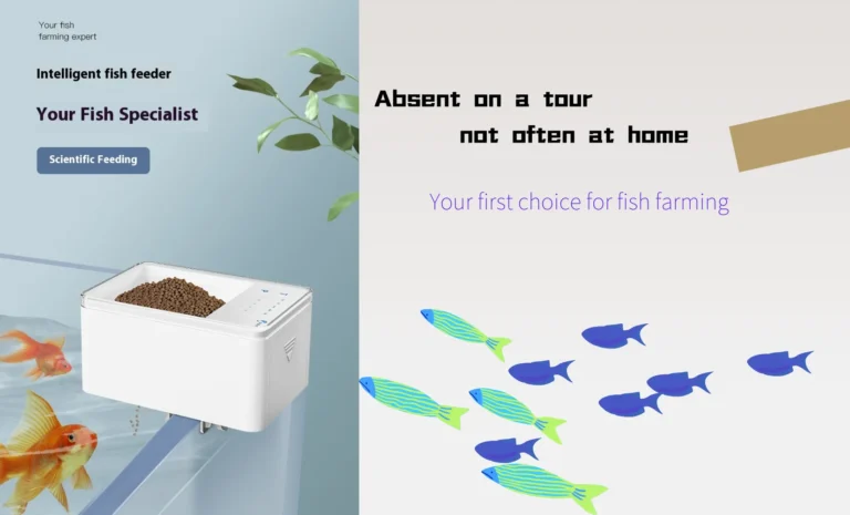 Tank 70ml Intelligent Digital Automatic Fishes Feeder - Image 6