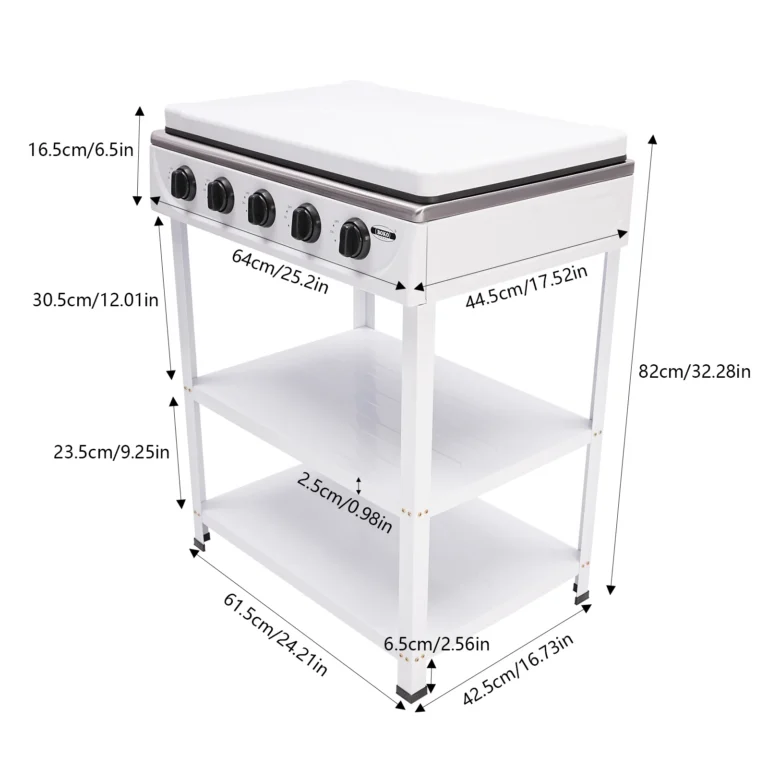 4/5 Burners Independent Control Natural Gas Stove - Image 7