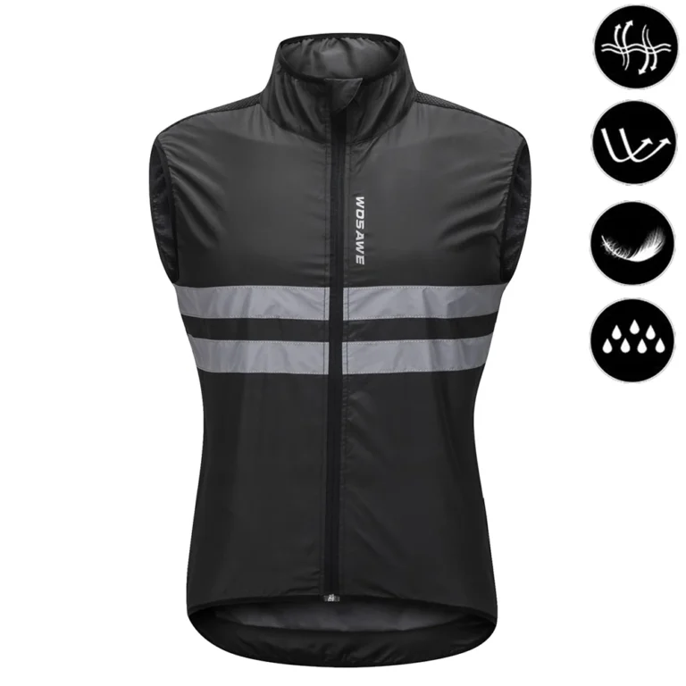 Cycling Night Safety Vests Men Sleeveless Sports - Image 18