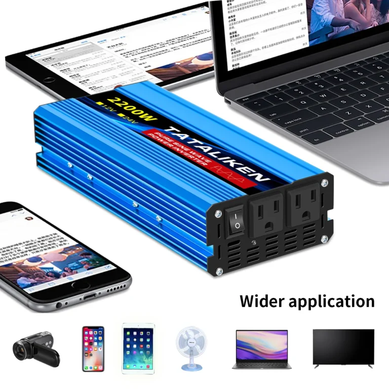 12V24V  To 110V AC Pure Sine Power Inverter - Image 3