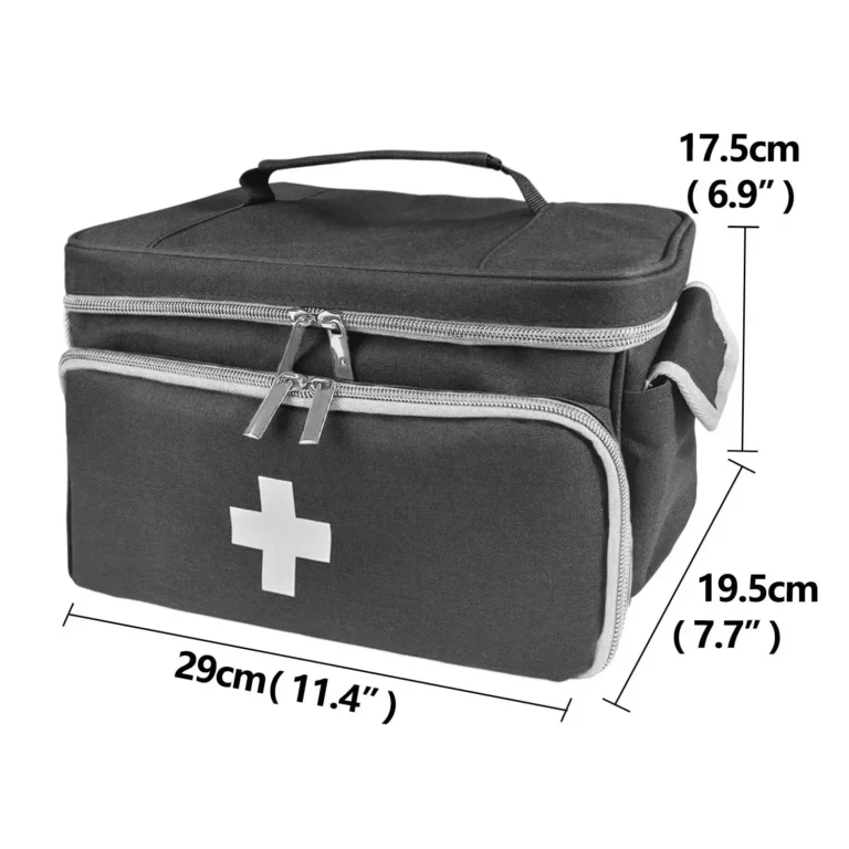 Travel First Aid Kit Bag for Home Medical Carry Bag Multifunctional Storage - Image 9