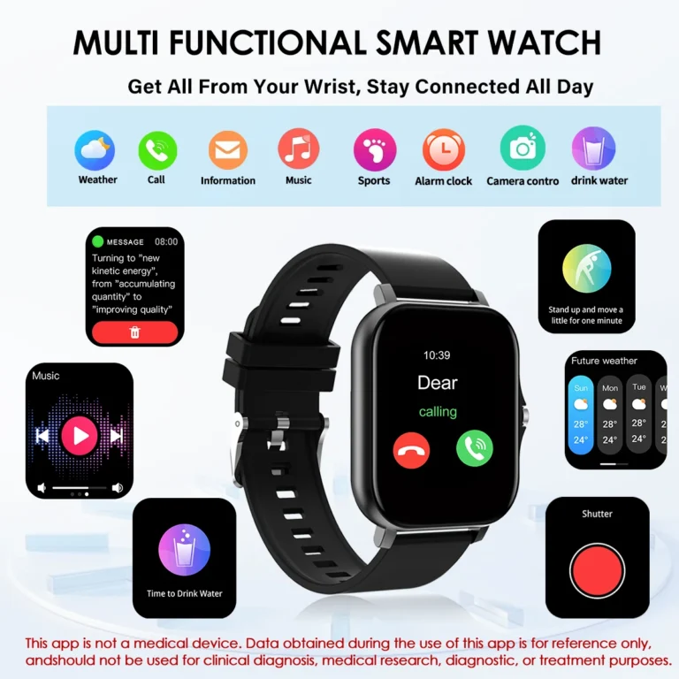 Smart Watch Bluetooth CallFitness Tracker Sports - Image 2