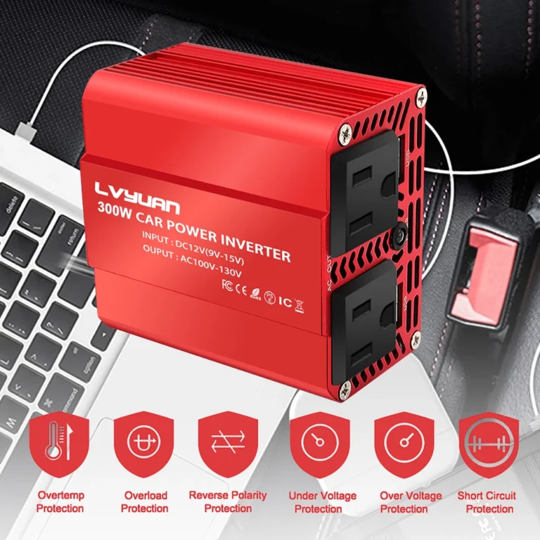 DC 12V to110V AC Car Inverter 300W DC to AC Power Converter - Image 4