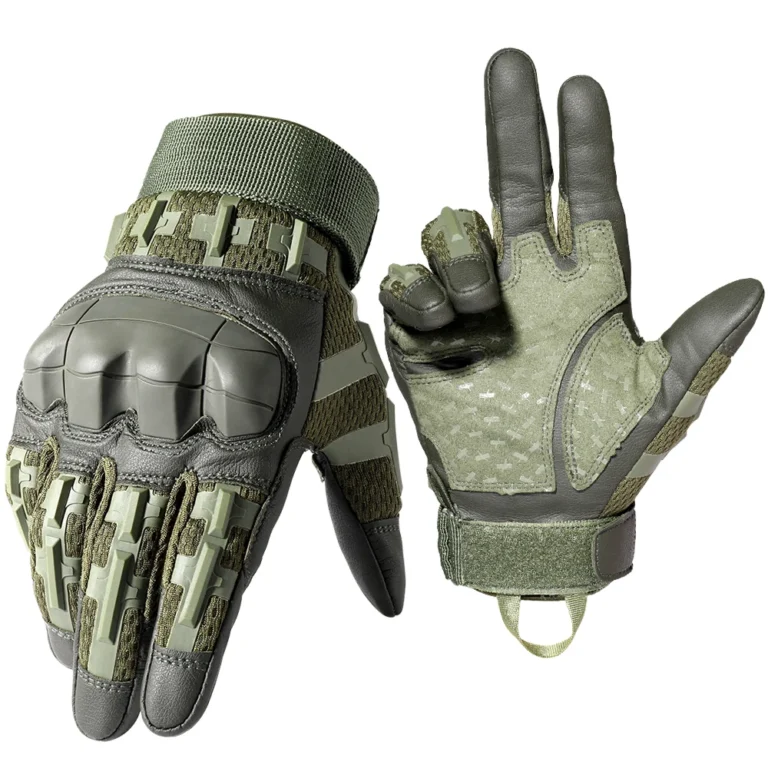 Tactical Gloves Pro Sports Touch Screen PU Leather - Image 9