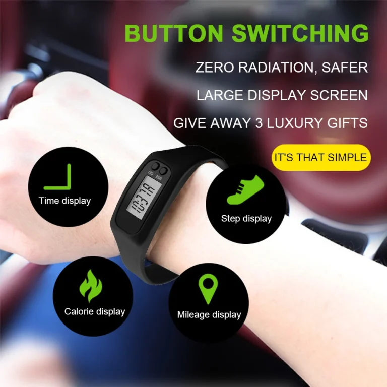 LED Pedometer Bracelet Wrist Calorie Counter - Image 5