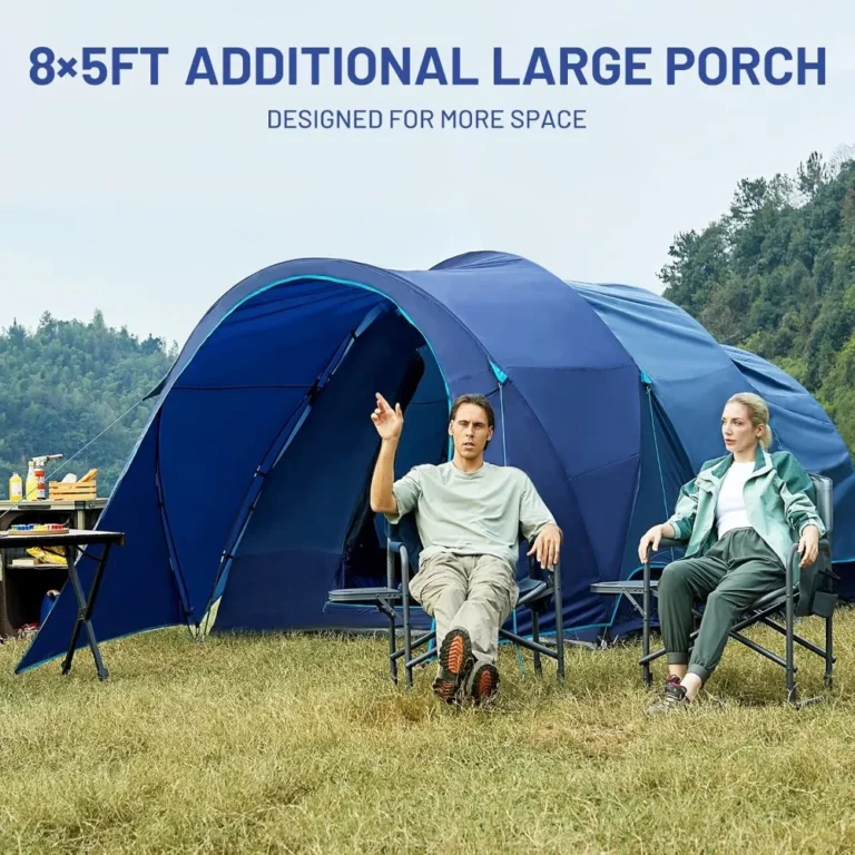 8 Person Camping Tent with Large Porch - Image 2