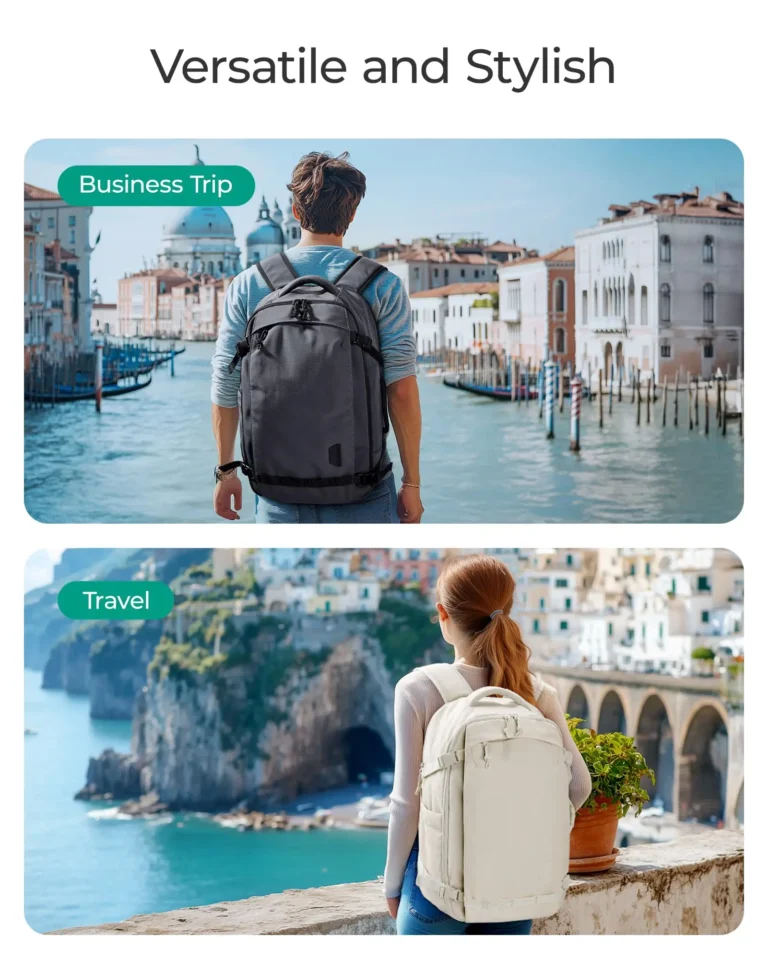 Travel Backpack for Women 30L Carry On Flight Approved TSA - Image 2