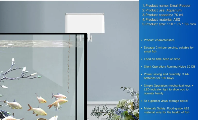 Tank 70ml Intelligent Digital Automatic Fishes Feeder - Image 5