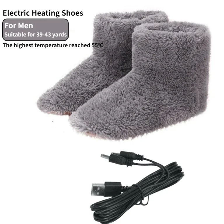 Winter USB Electric Heating Shoes for Comfortable Plush - Image 10