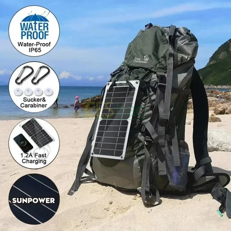 Folding Bag 10-100W Solar Panel Portable USB+DC Output Solar - Image 4