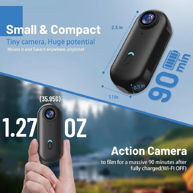4K HD Mini Pet Collar Camera Wide Angle Lens - Image 2