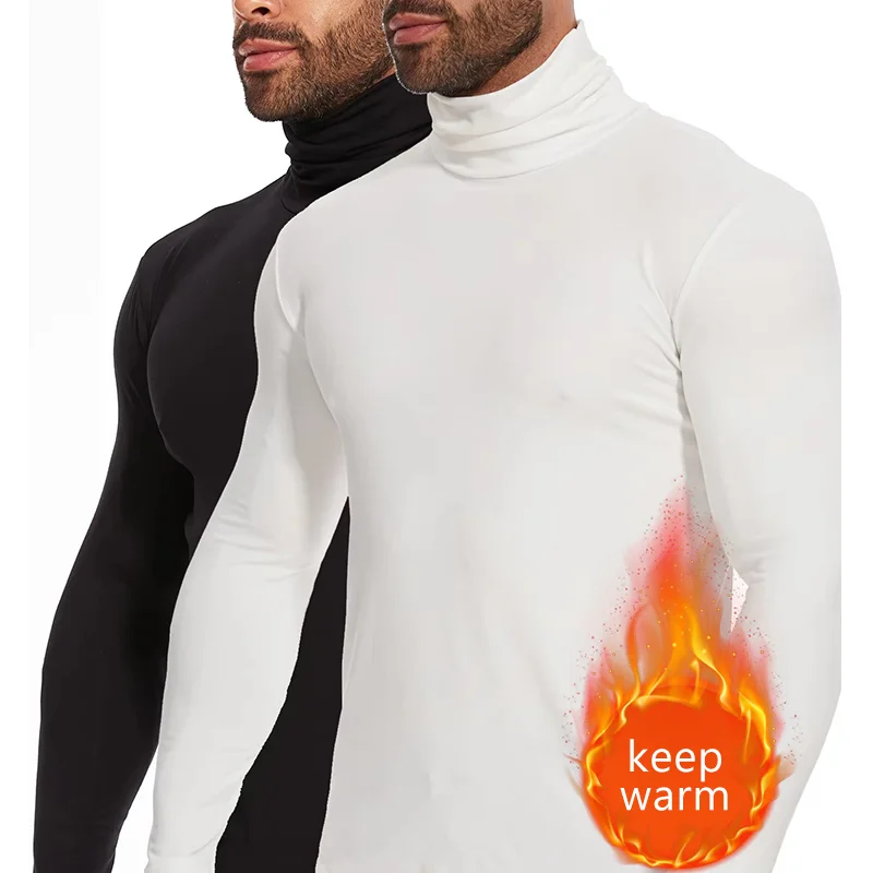 High Neck Fall Winter Thermal Underwear Tops