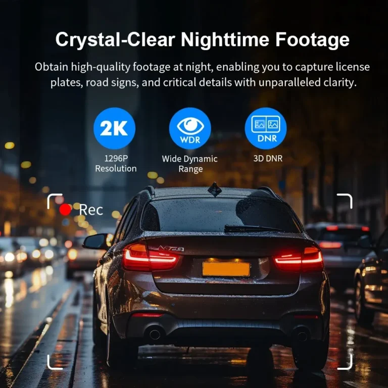 2K Dash Camera For Car DVR - Image 4