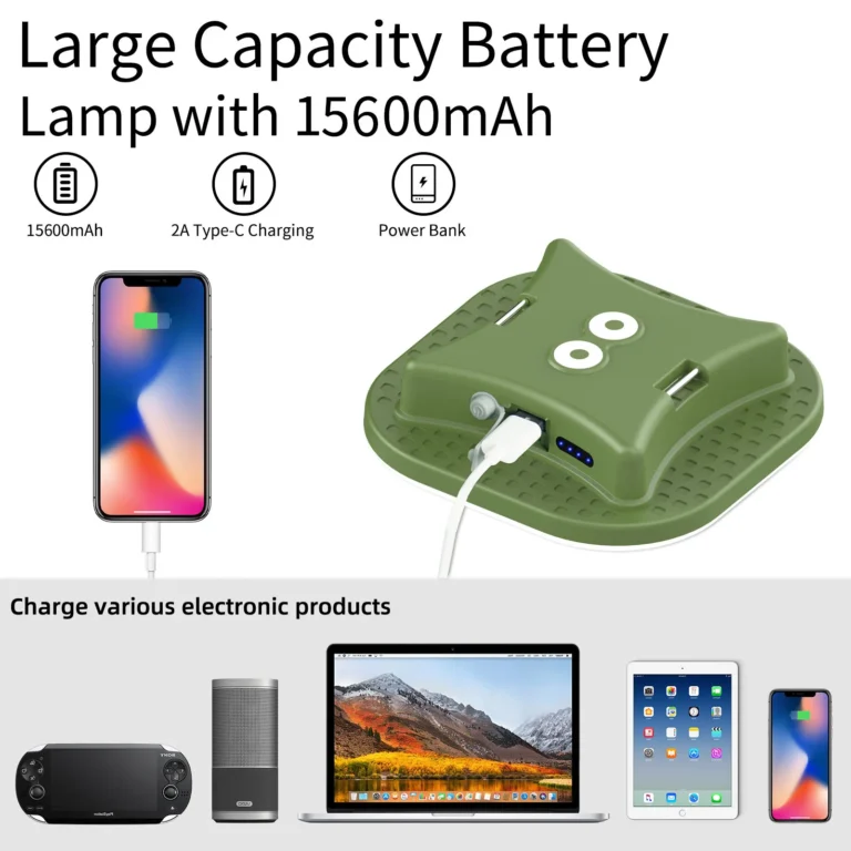 80W Camping Lantern Portable Flashlights - Image 4