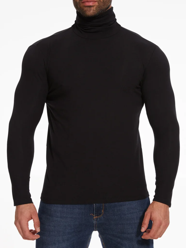 High Neck Fall Winter Thermal Underwear Tops - Image 2