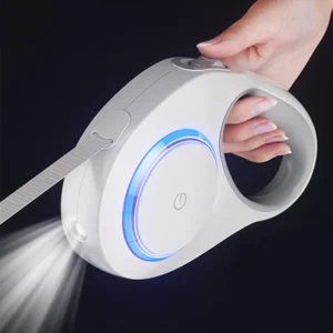 Automatic Retractable Dog Leash 5m LED Light