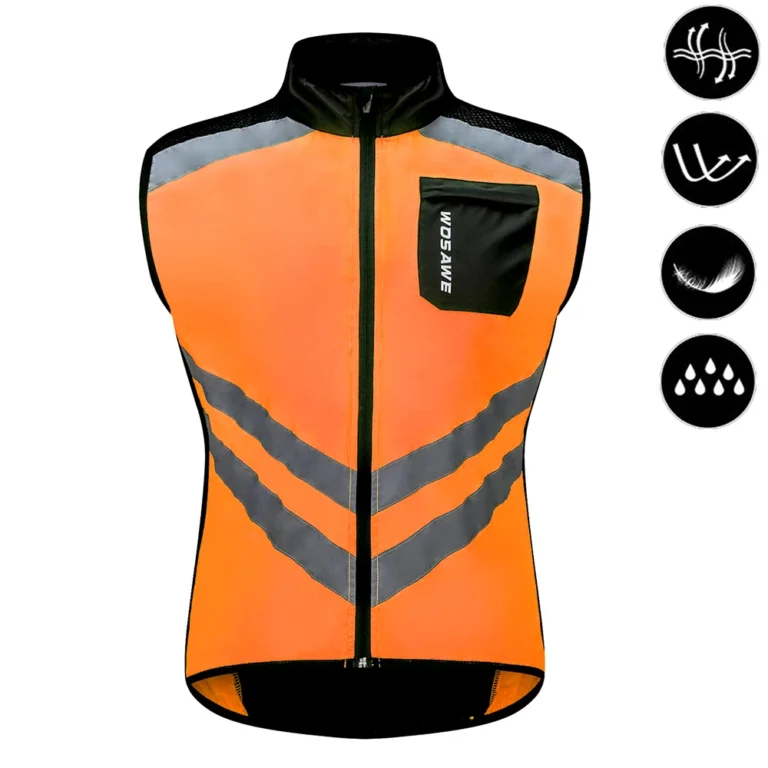 Cycling Night Safety Vests Men Sleeveless Sports - Image 20