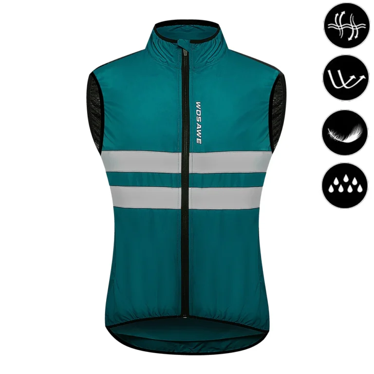 Cycling Night Safety Vests Men Sleeveless Sports - Image 19