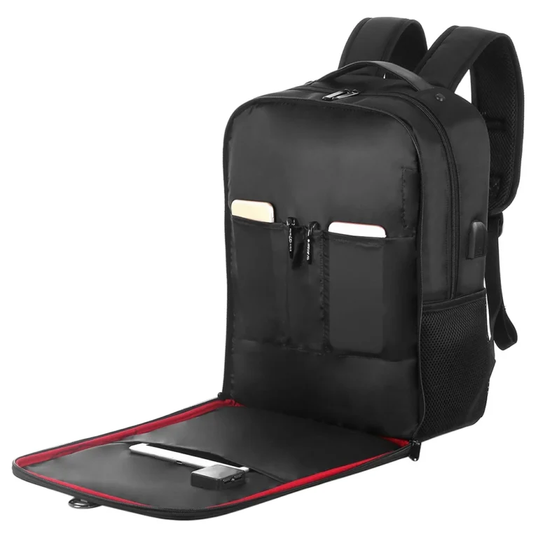 Solar Backpack with 14W Solar Panel Dual USB Port - Image 6
