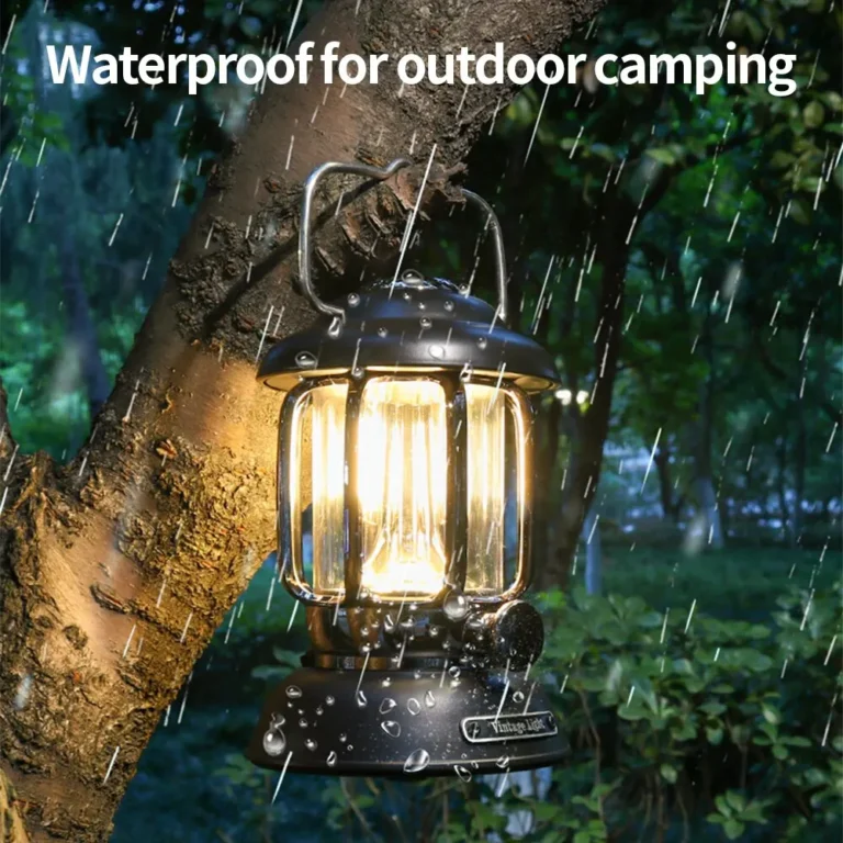Outdoor Camping Lantern Portable USB Rechargeable Lamp - Image 2