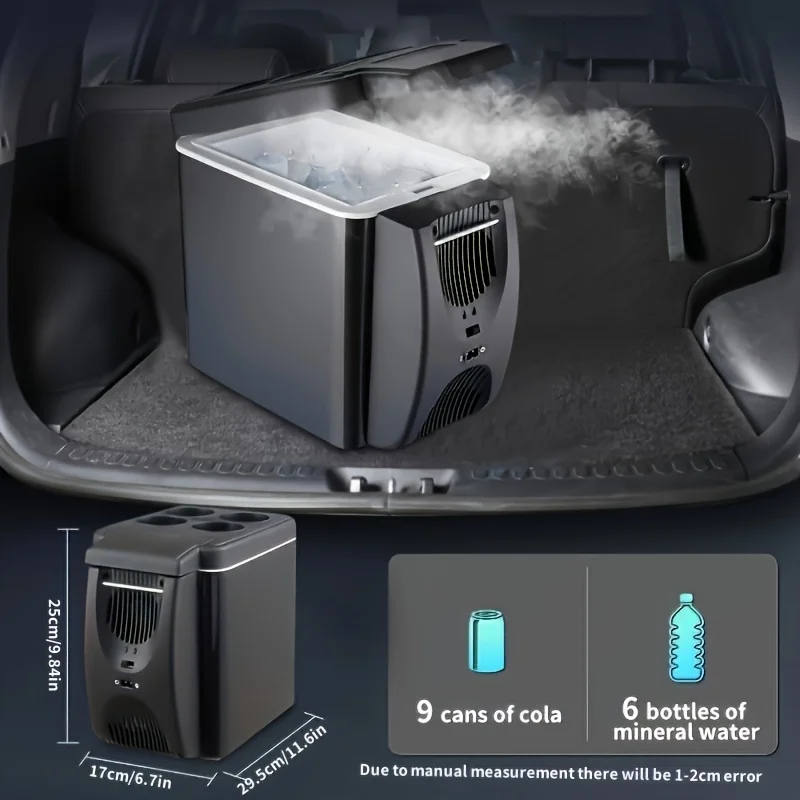 Car Refrigerator Mini Fridge Portable Freezer 12V DC