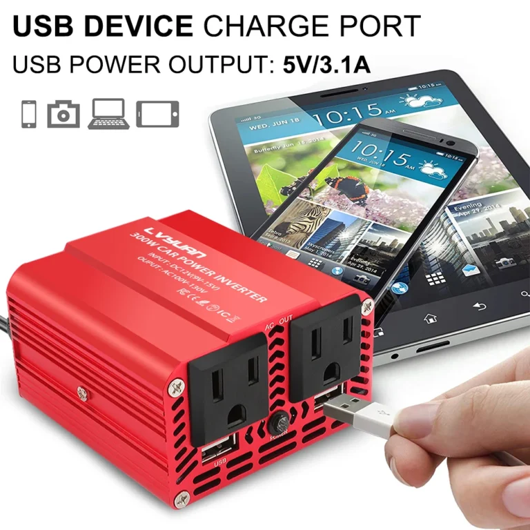 DC 12V to110V AC Car Inverter 300W DC to AC Power Converter - Image 5