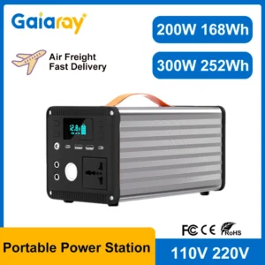 Portable Power Station 200W 300W Solar Power