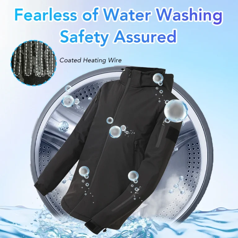 New Intelligent Heating Jacket 8 Area USB Electric Heated - Image 5
