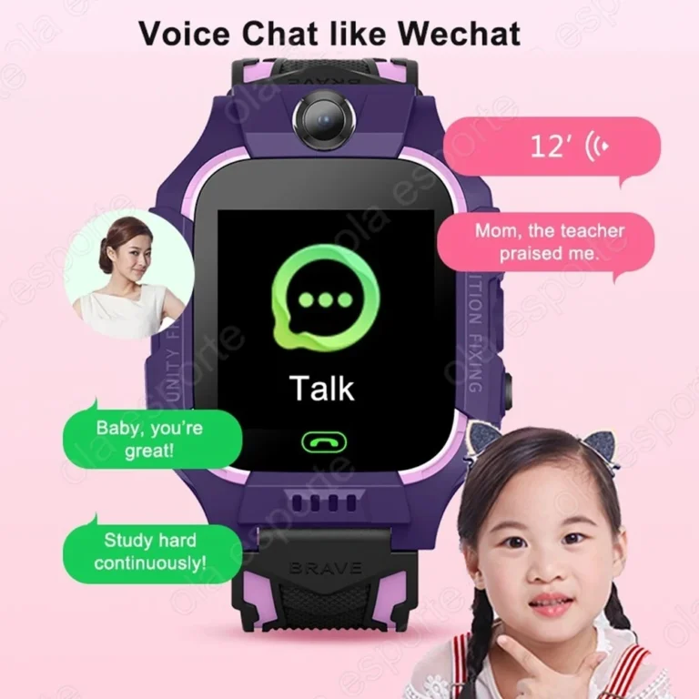 Kids Smart Watch 4G Sim Card Call Camera GPS - Image 4
