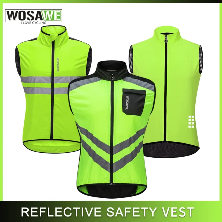 Cycling Night Safety Vests Men Sleeveless Sports