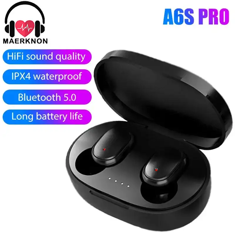 TWS Wireless Earphones Bluetooth Stereo