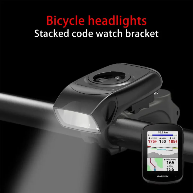 Bicycle Light Mountain Front Light GPS Computer