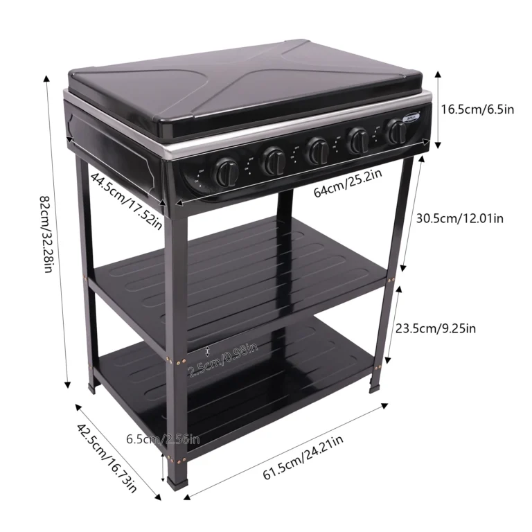4/5 Burners Independent Control Natural Gas Stove - Image 8