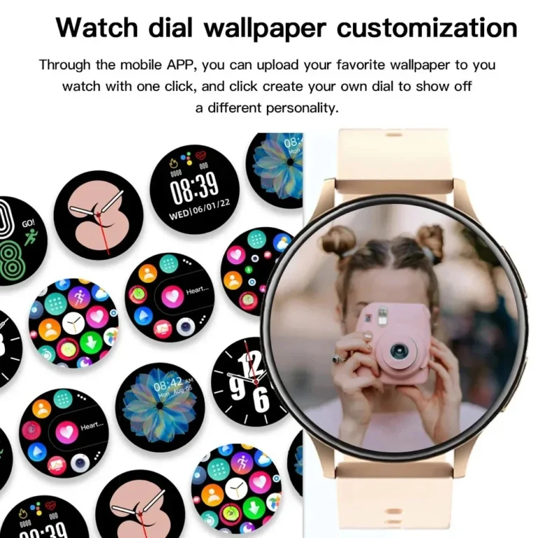 Bluetooth Call Smart Watch HeartRate Blood Pressure Monitoring - Image 4