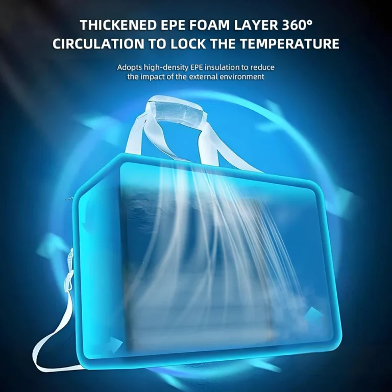 33L Portable Foldable Car Refrigerator Electric Cooler Bag - Image 2