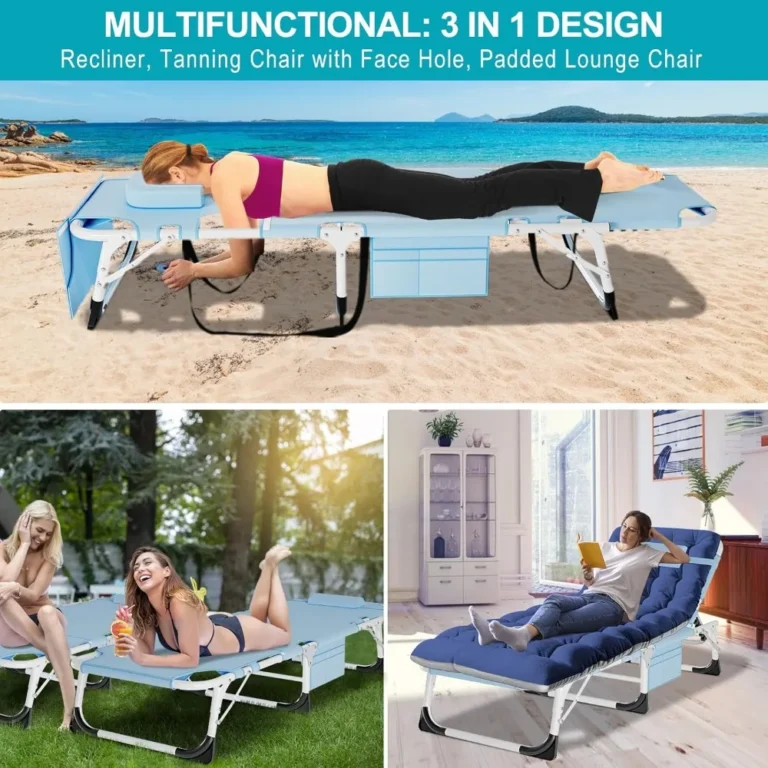 3 in 1 Sun Tanning Chair - Image 2