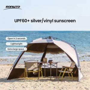 Outdoor 3-4P One-Touch Camping Tent