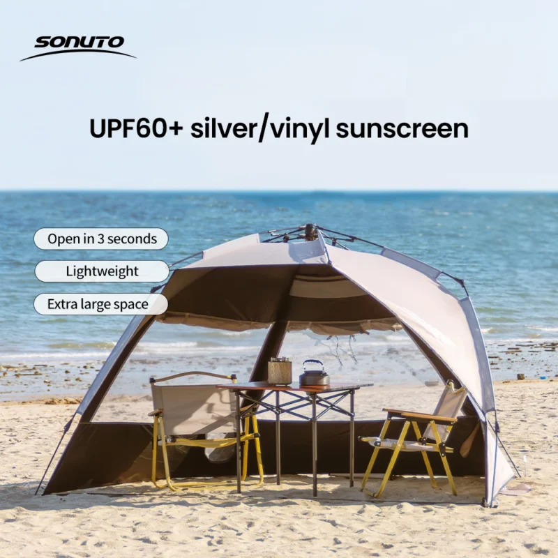 Outdoor 3-4P One-Touch Camping Tent