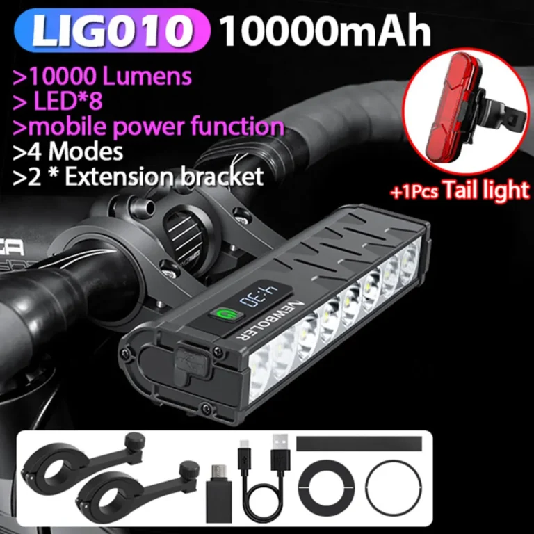 Bicycle Light Front 10000Lumen 10000mAh Waterproof - Image 7