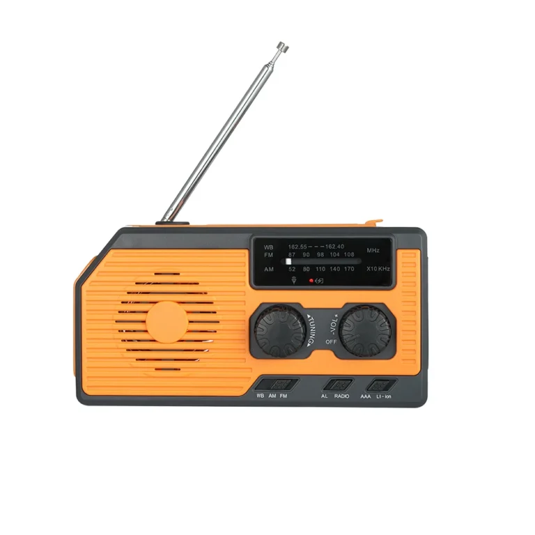 Solar Power Hand Crank Radio AM/FM/WB - Image 7