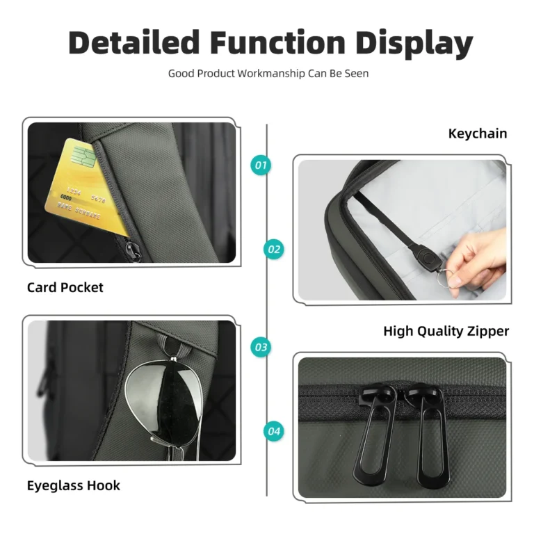 Multipurpose Business Travel Laptop Backpack - Image 6