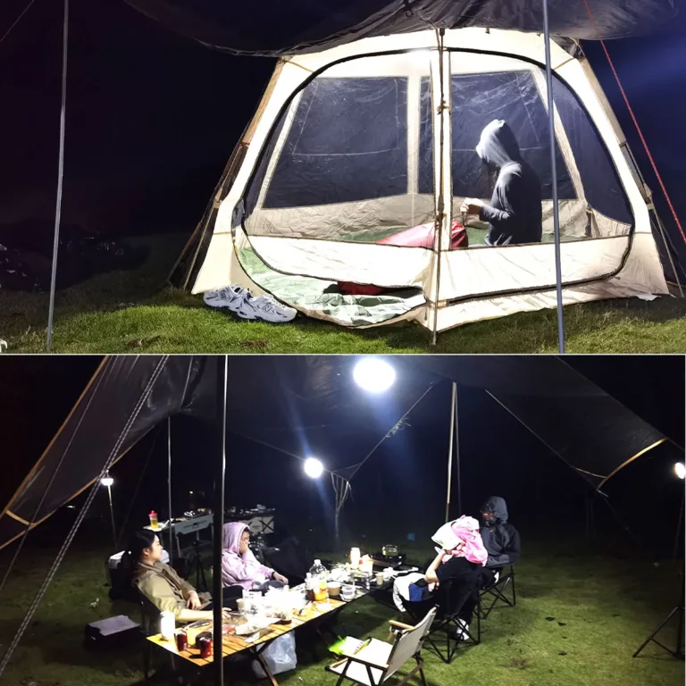 80W Camping Lantern Portable Flashlights - Image 6
