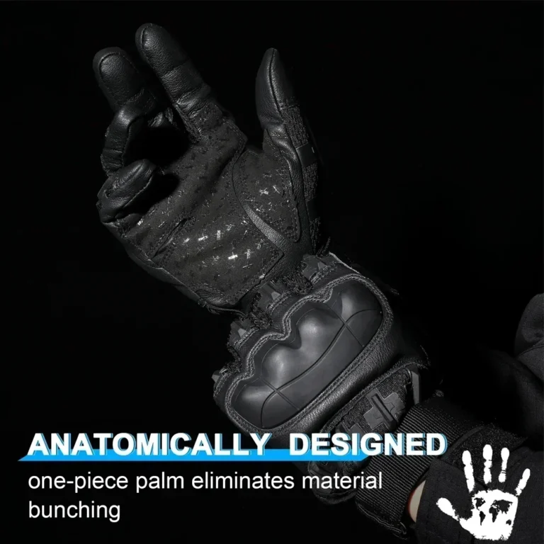 Tactical Gloves Pro Sports Touch Screen PU Leather - Image 6